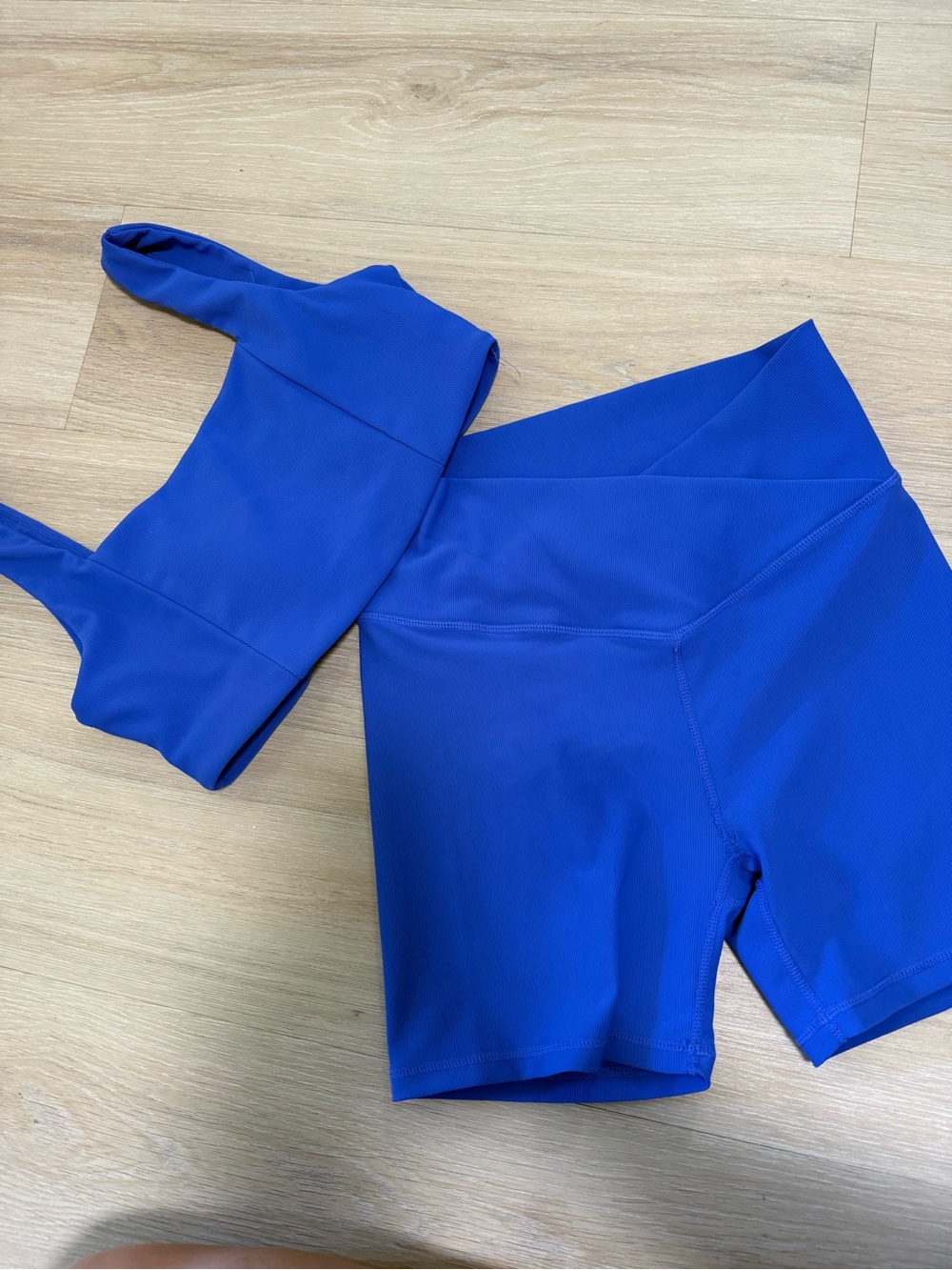 Wilo the Lable: Women's High-Waist Active Shorts & Matching Sports Bra